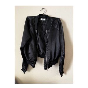 Bomber crop top jacket